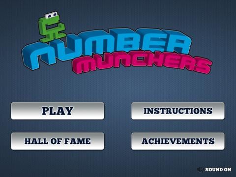 Number Munchers App Screenshot