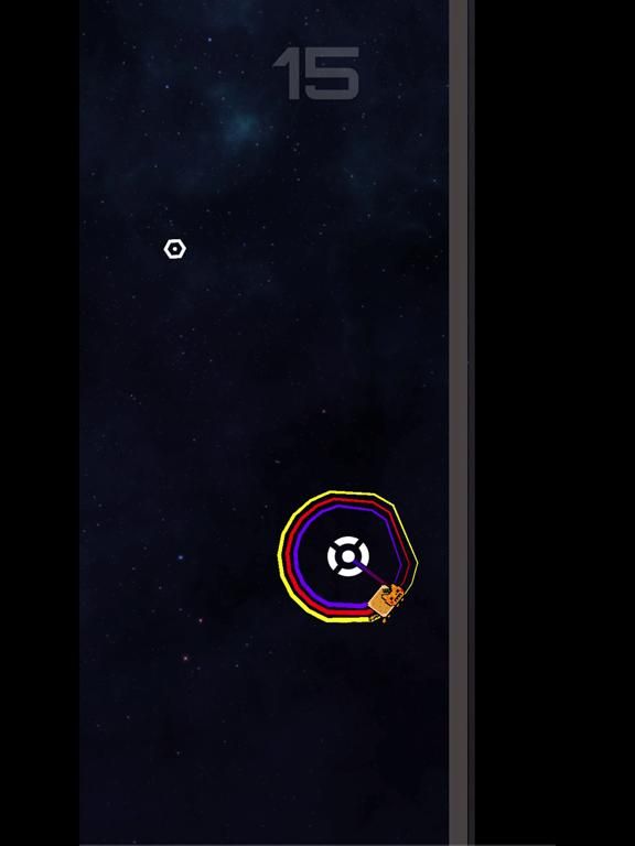 Nyan Spinner Cat: Space Run game screenshot