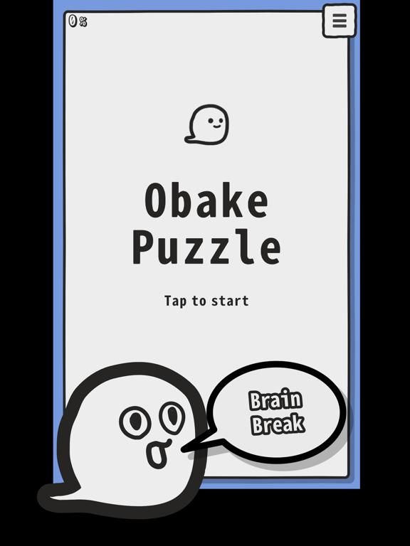 Obake Puzzle game screenshot