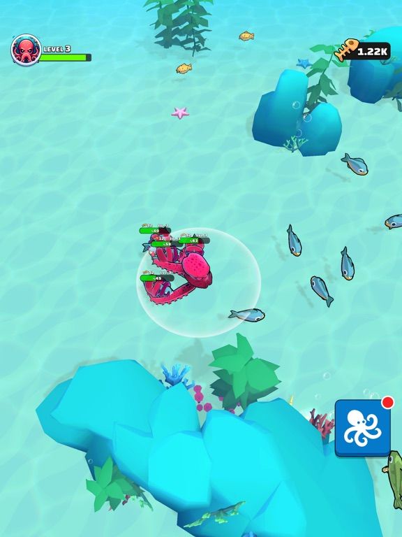 Octopus Feast game screenshot