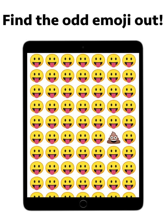 Odd Emoji Out game App Screenshot