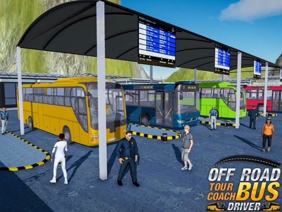 Off Road Tour Coach Bus Driver game screenshot