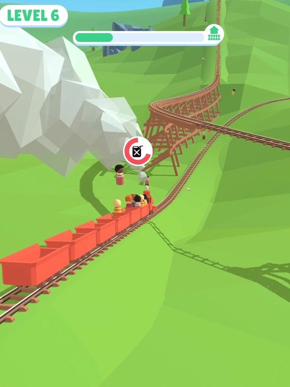 Off the Rails 3D App Screenshot