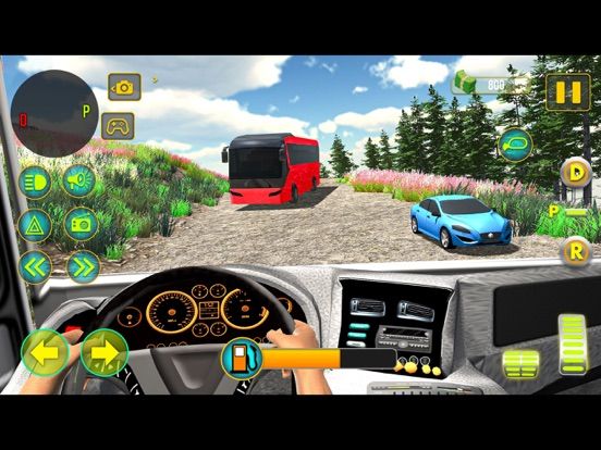 Offroad coach bus simulator App Screenshot