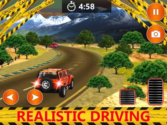 Offroad Jeep Racing game screenshot