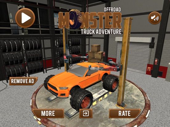 Offroad Monster Truck Adventur game screenshot