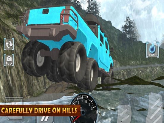 Offroad Pickup Truck: Hill Dri game screenshot