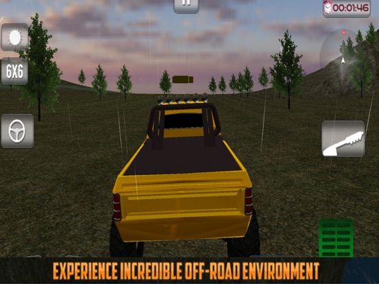 Offroad Truck: Forest Adventure game screenshot