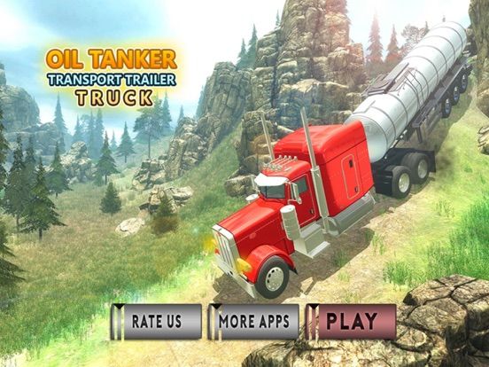 Oil Tanker Truck Fuel Cargo game screenshot