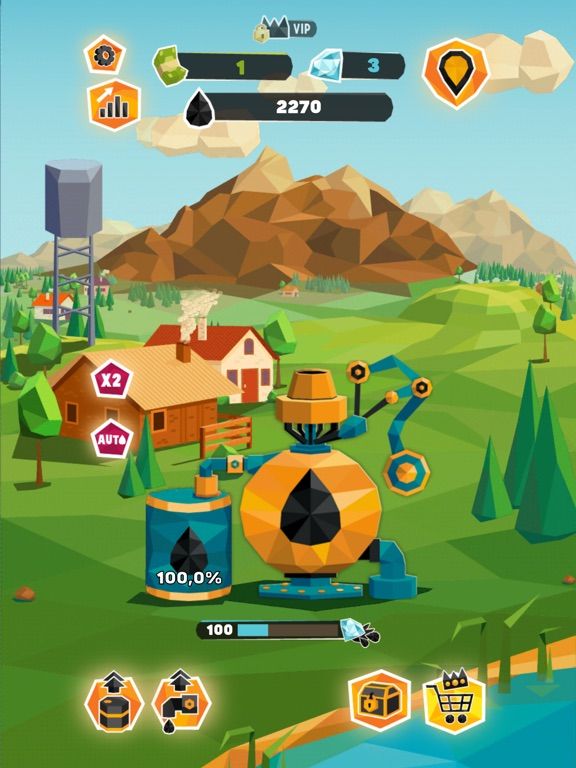 Oil Tycoon game screenshot