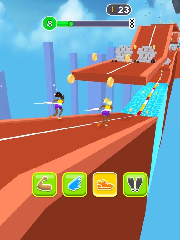 Olympic Girl Runner App Screenshot