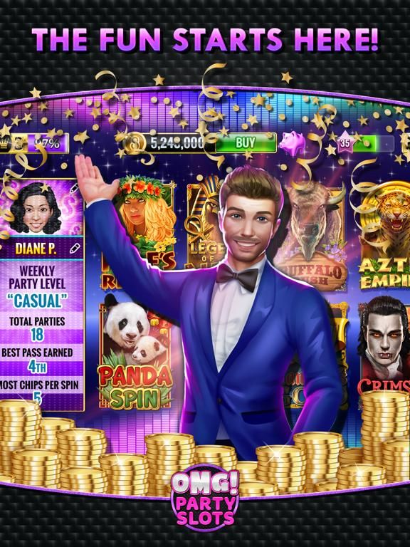 OMG! Party Slots game screenshot