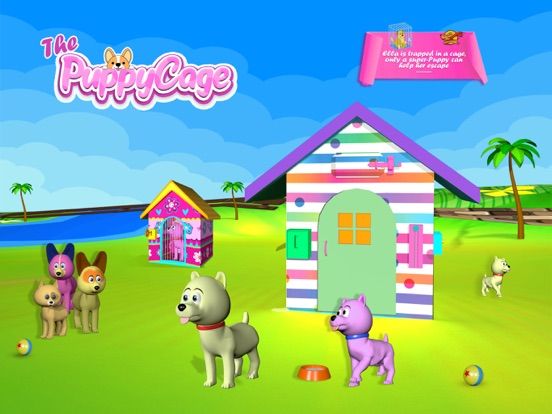 Open Giant Surprise Puppycage! App Screenshot