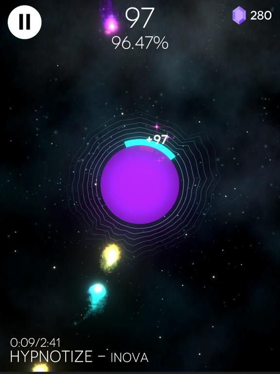 Orbsu: Music Tap Game game screenshot