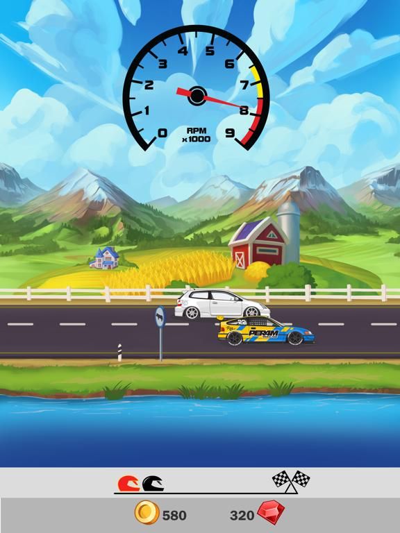 P2R Power Rev Racing App Screenshot