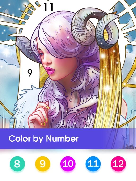 Paint by number : Relax App Screenshot