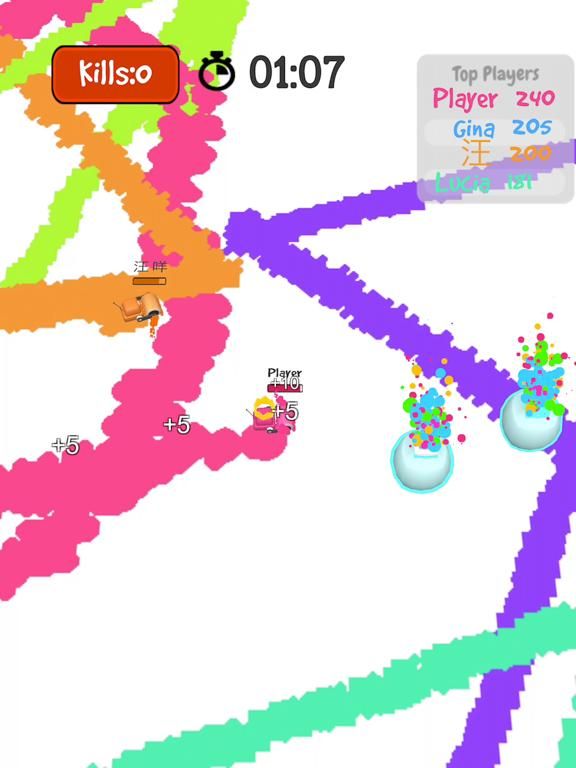 Paint.io! game screenshot