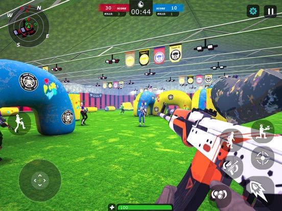 Paintball Arena Challenge game screenshot