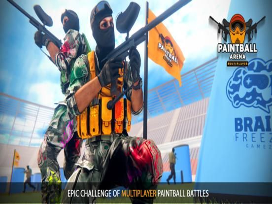 Paintball Battle Arena PvP game screenshot