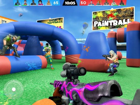 Paintball Shooting Games 3D App Screenshot