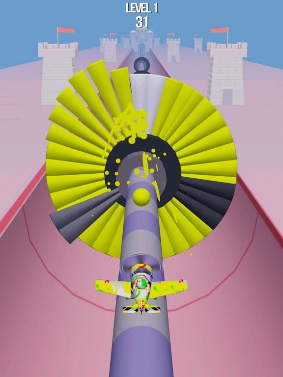 Paintball Tower Blast game screenshot