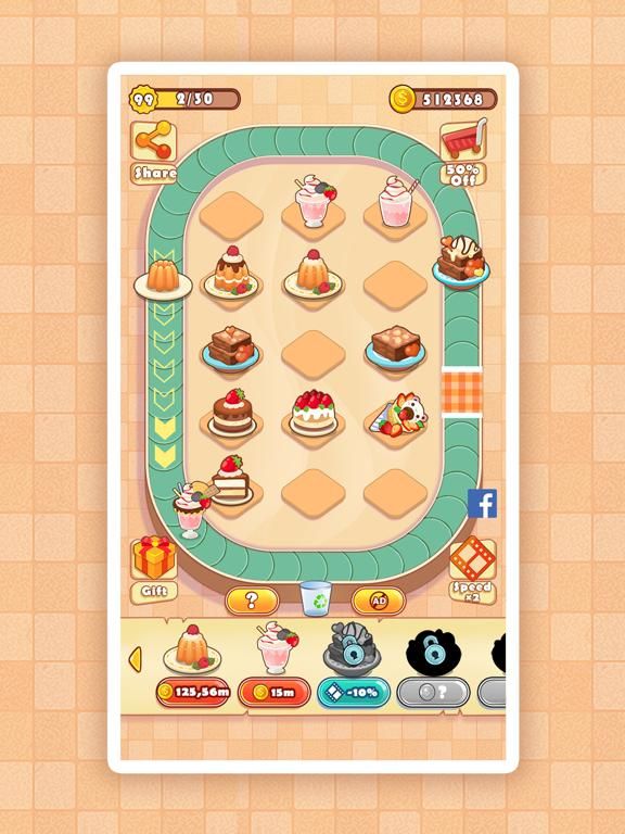 Pancake Milkshake™ Merger App Screenshot