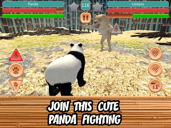 Panda Fighting game screenshot