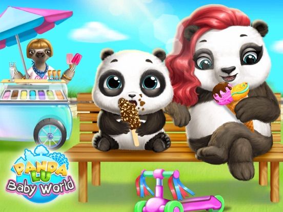 Panda Lu Baby Bear World game screenshot