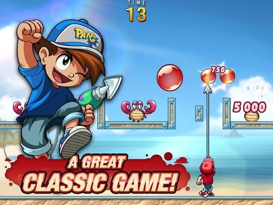 Pang Adventures game screenshot