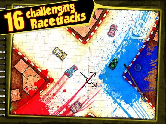 Paper Racer game screenshot