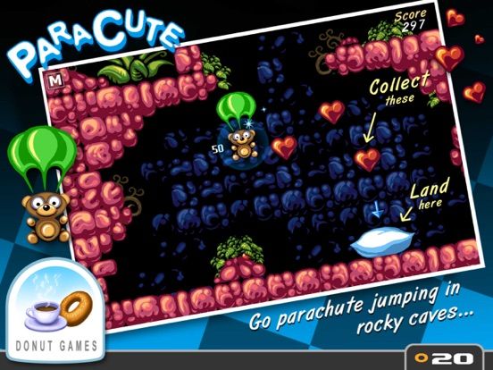 Paracute game screenshot