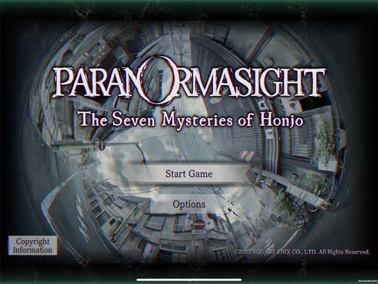 PARANORMASIGHT game screenshot