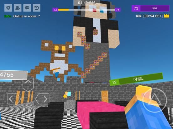 Parkour Craft:Online PvP Games game screenshot