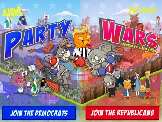 Party Wars game screenshot