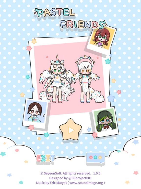Pastel Friends App Screenshot