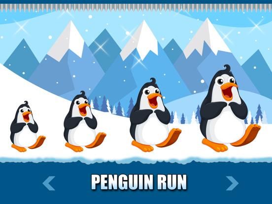 Penguin Run game screenshot