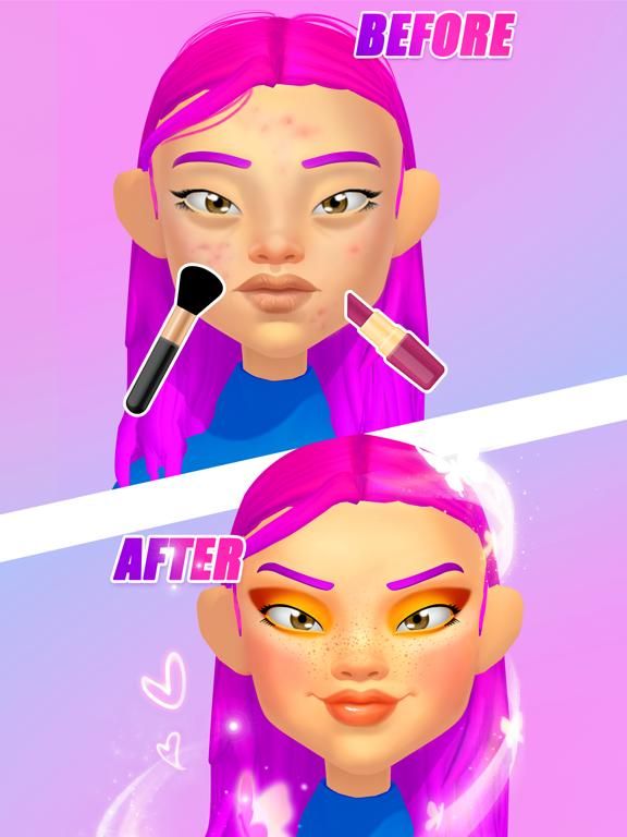 Perfect Makeup 3D App Screenshot
