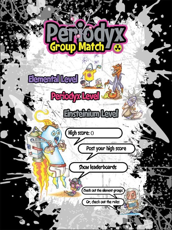 Periodyx 2 Group Match game screenshot