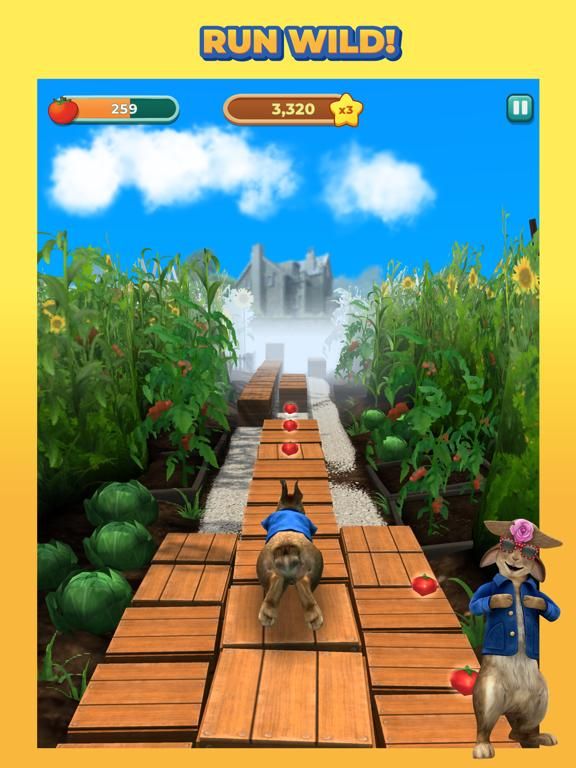 Peter Rabbit Run! App Screenshot
