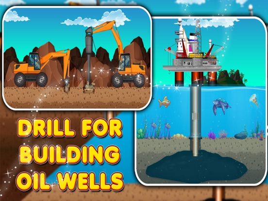 Petroleum Mining Factory Build game screenshot
