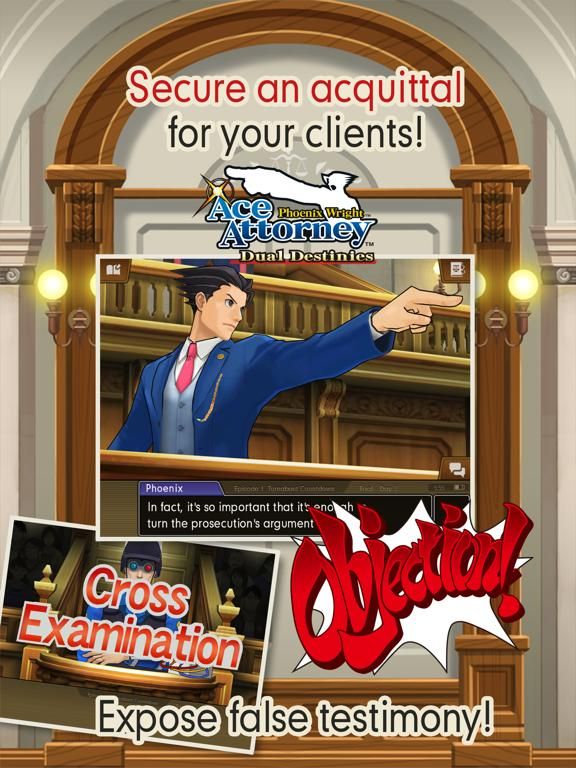 Phoenix Wright: Ace Attorney – Dual Destinies game screenshot