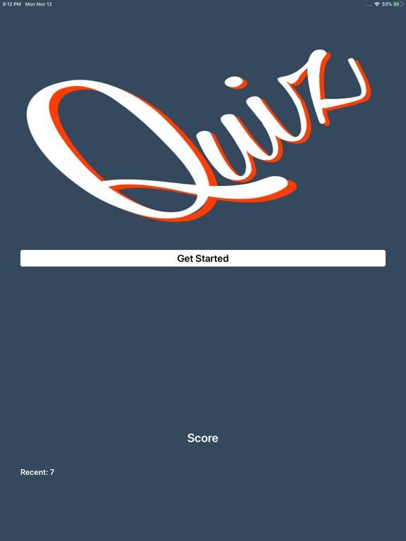Photo Quiz game screenshot