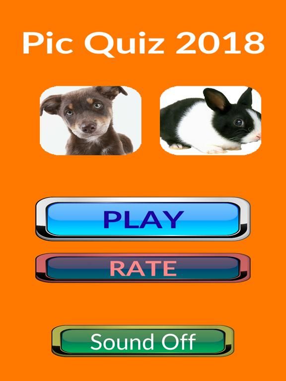 Pic Quiz 2018 game screenshot