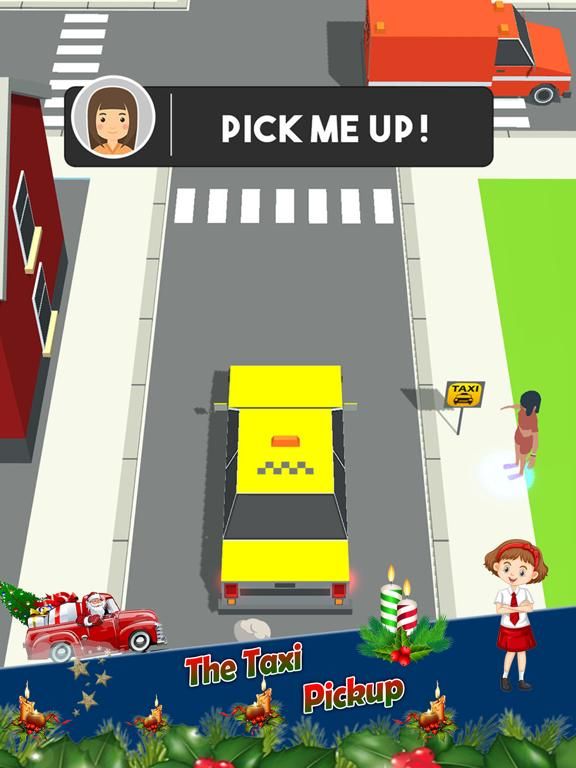 Pick Me Up 3d Traffic Runner App Screenshot