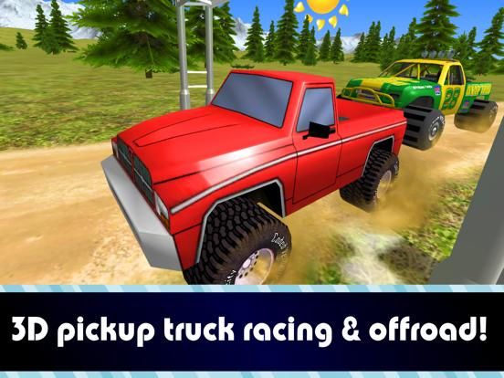 Pickup Truck Race & Offroad! Toy Car Racing Game For Toddlers and Kids game screenshot