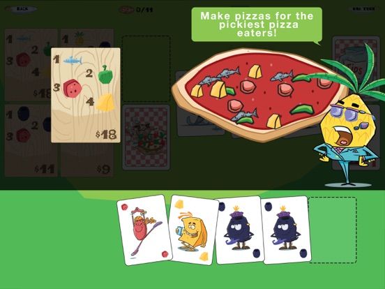 Picky Pizza game screenshot