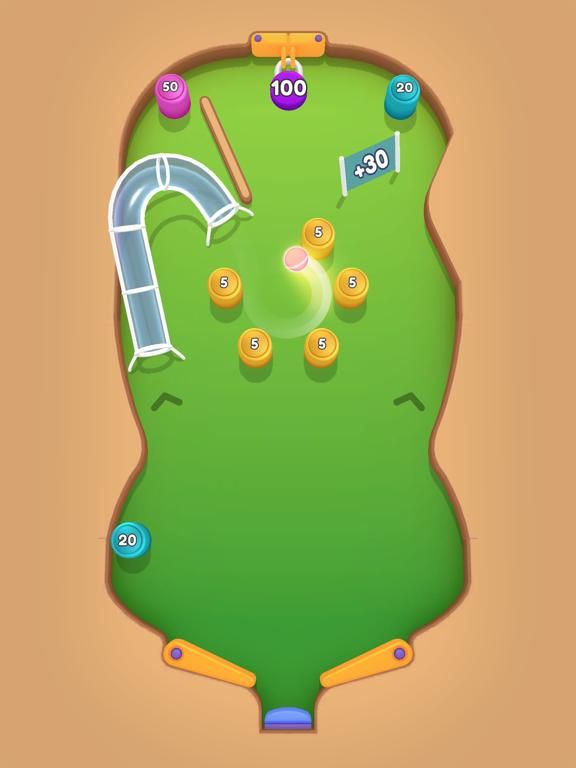 Pinball game screenshot