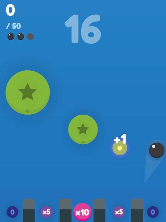 Ping Ball Stars game screenshot