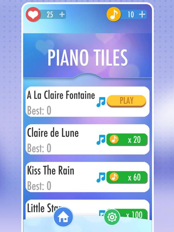 Pink Piano Tiles : Piano Games game screenshot