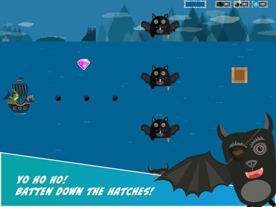 Pirate Bat game screenshot
